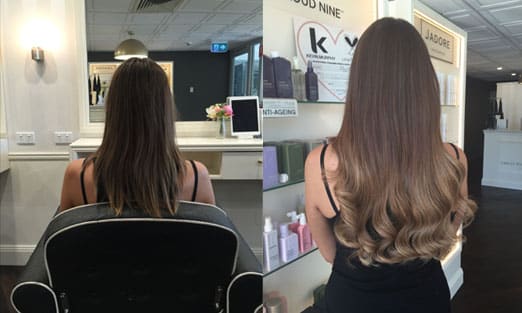 Top 5 Reasons To Choose Tape In Hair Extensions 3 | Emilly Hadrill: Hair Extensions in Gold Coast, Brisbane, Melbourne & Sydney Tape In Hair Extensions, before & afters, Full Head Russian Skin Weft