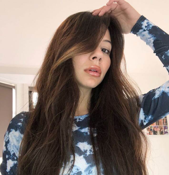9 Benefits of Tape Hair Extensions 4 | Emilly Hadrill: Hair Extensions in Gold Coast, Brisbane, Melbourne & Sydney EH Hair & Extensions - real customer wears tape hair extensions