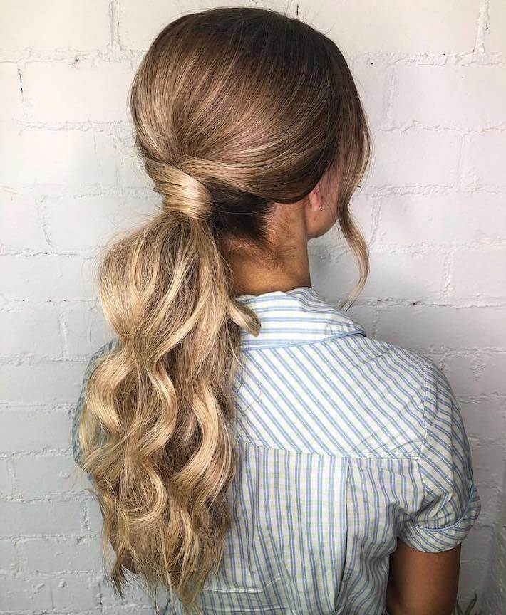 How To Know if Ombre Hair is Right for You? 3 | Emilly Hadrill: Hair Extensions in Gold Coast, Brisbane, Melbourne & Sydney Ombre ponytail hair 02, EH hair & Extensions