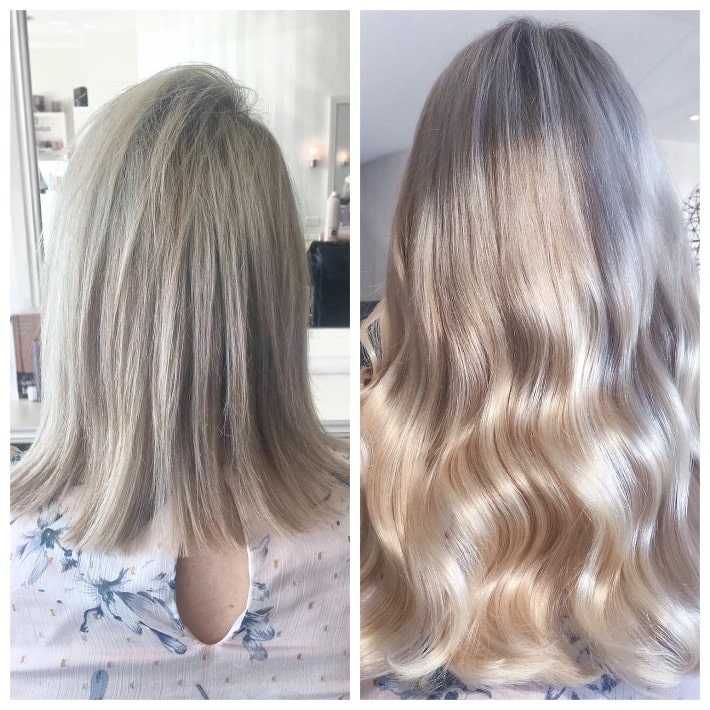 Everything You Need to Know About Halo Hair Extensions 3 | Emilly Hadrill: Hair Extensions in Gold Coast, Brisbane, Melbourne & Sydney Halo hair extensions before and after, EH Hair