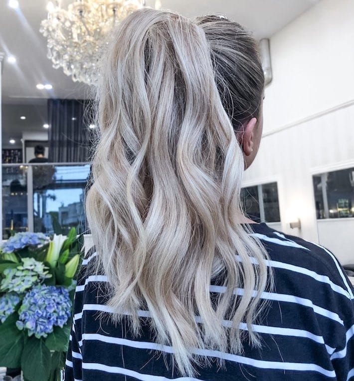Halo hair extensions 01, EH Hair