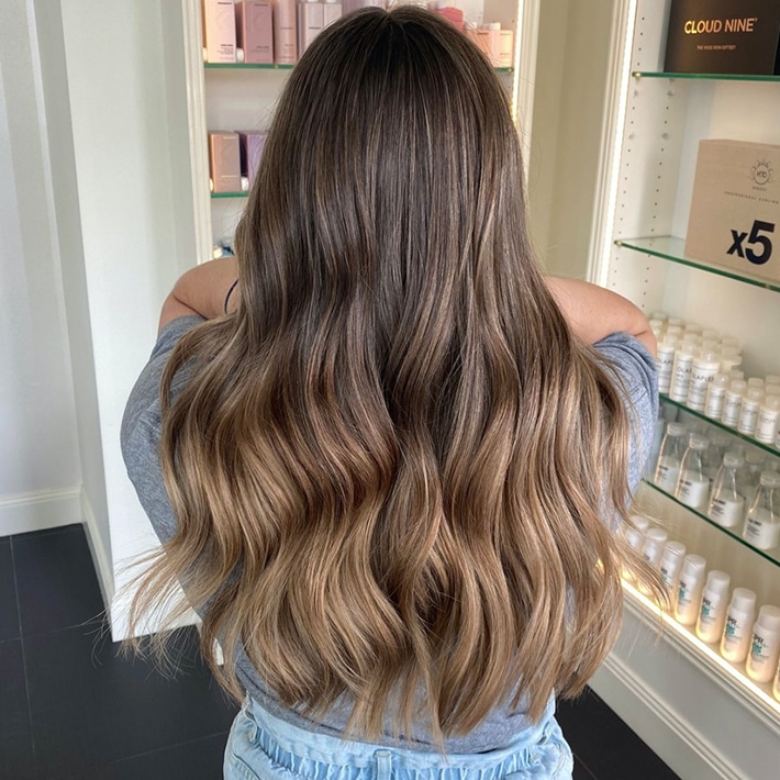 EH Hair Extensions - New year'e eve party hair extensions 01